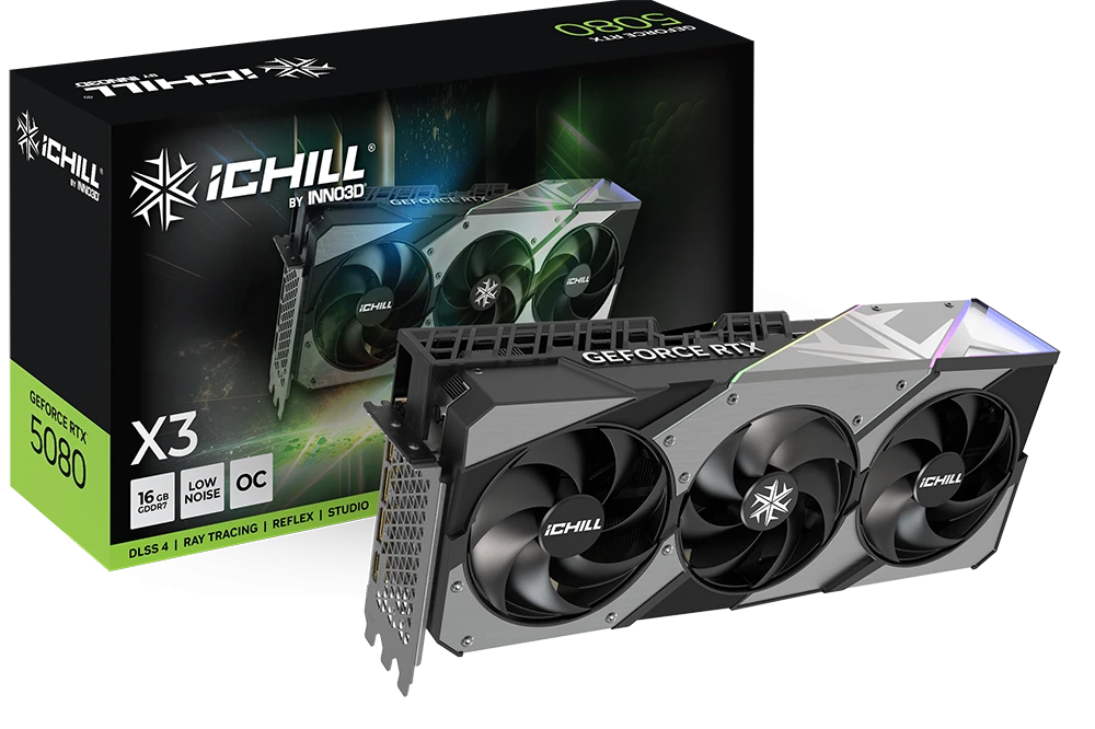 INNO3D GeForce RTX 5080 iCHILL X3
